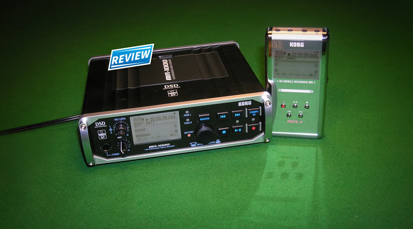 Review: Korg MR-1000 & MR-1 Portable DS — AudioTechnology