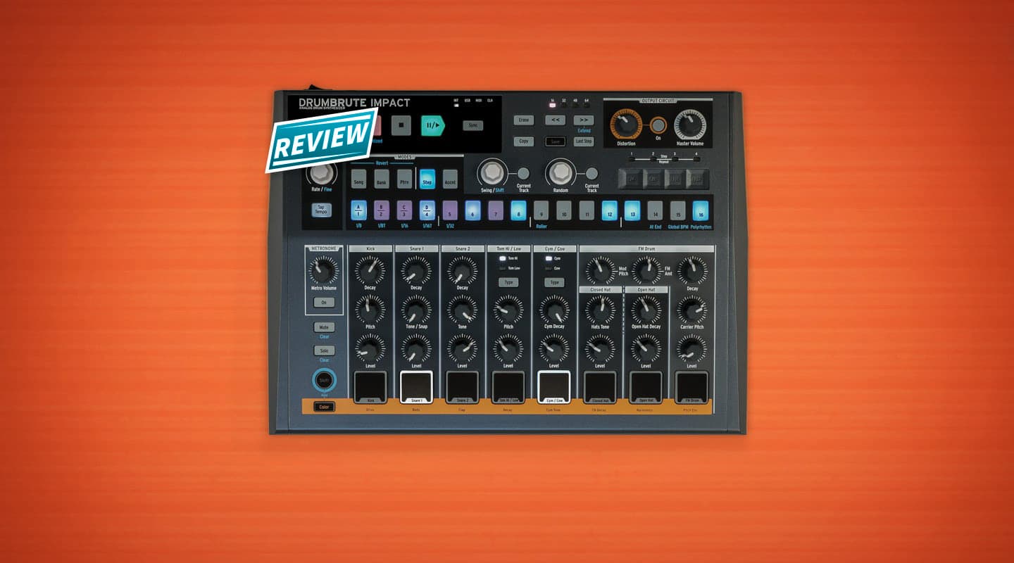 Review: Arturia Drumbrute Impact